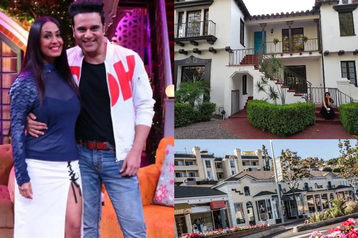 Krushna Abhishek lives royal life in a luxurious California home