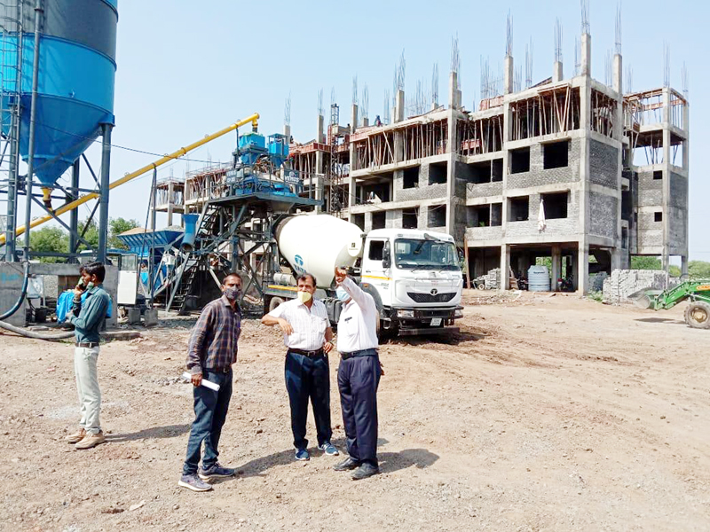 Pm House Work Resumes After Being Closed After A Long Time प एम आव स क क म ल ब समय क ब द ब द रहन क ब द फ र श र