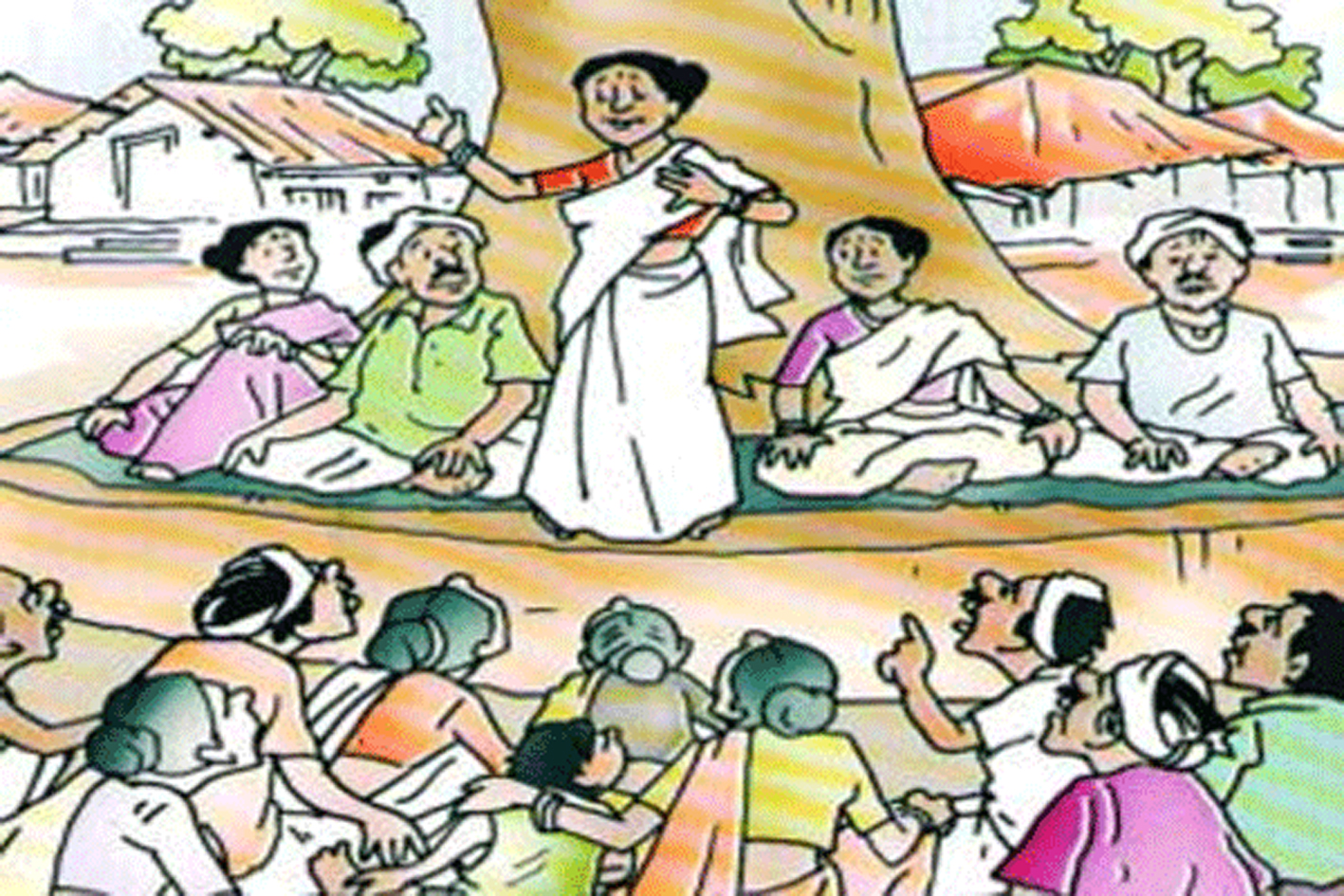 What is Gram Panchayat? - Civics for kids | Mocomi