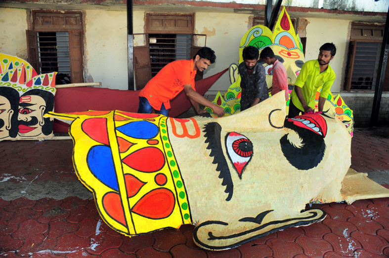 After two years, Ravan Dahan will be held at Ramghat and Dussehra