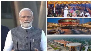 Pm Modi Inaugurates Bharat Mandapam Pragati Maidan 