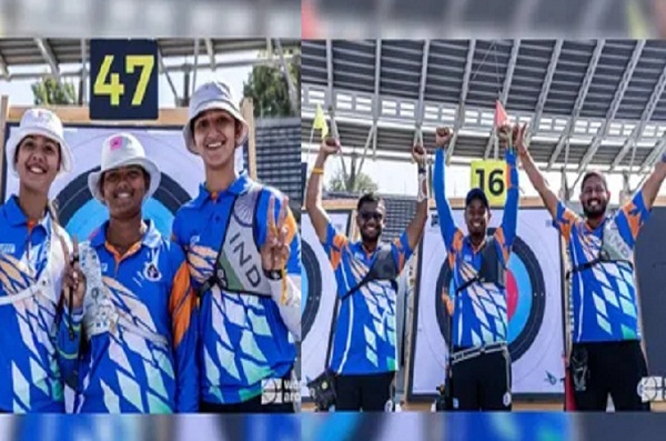 Archery: Indian Men's And Women's Recurve Teams Win Bronze Medals At ...