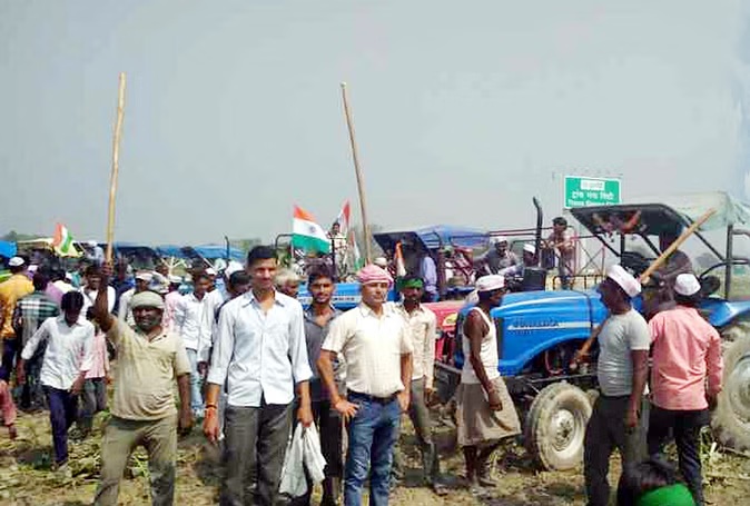 Farmer Organizations Called Bharat Bandh Impact Visible Punjab Security ...